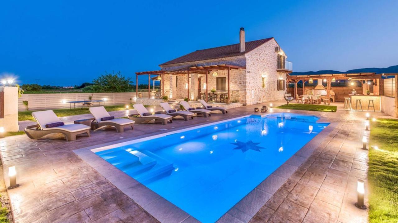 Zante Poolside Paradise - La Vite Stone Villa Kalipádhon Zewnętrze zdjęcie