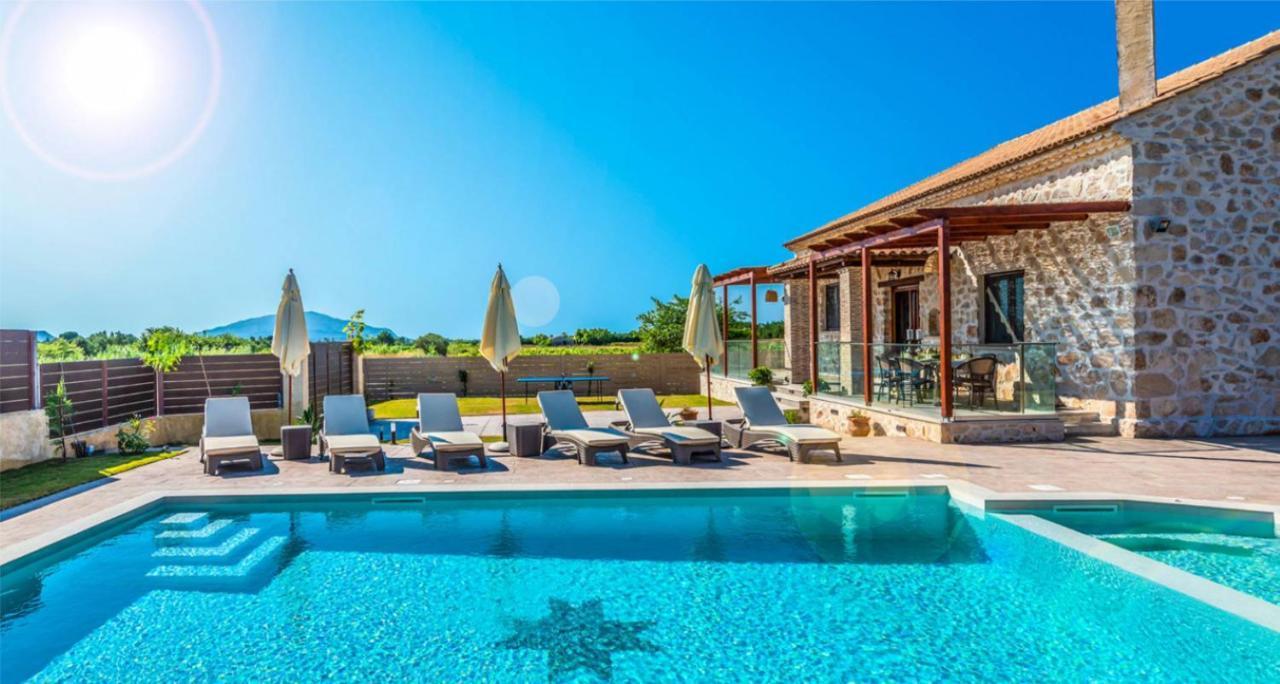 Zante Poolside Paradise - La Vite Stone Villa Kalipádhon Zewnętrze zdjęcie