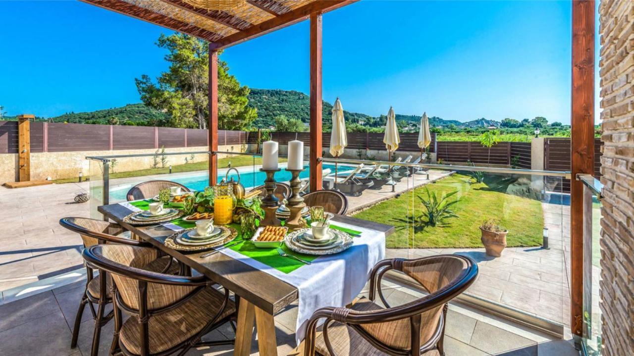 Zante Poolside Paradise - La Vite Stone Villa Kalipádhon Zewnętrze zdjęcie