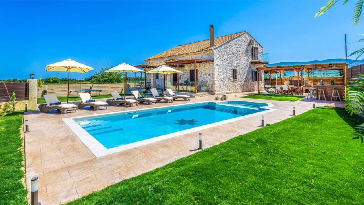 Zante Poolside Paradise - La Vite Stone Villa Kalipádhon Zewnętrze zdjęcie
